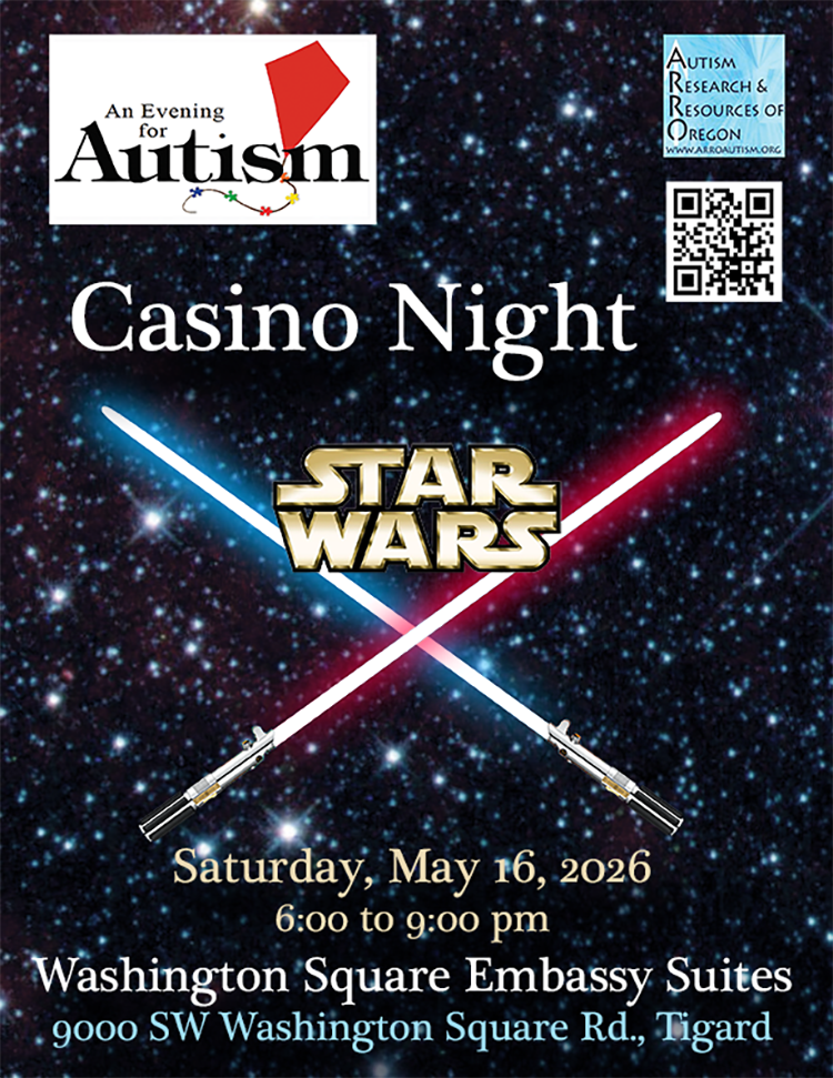 An Evening for Autism flyer